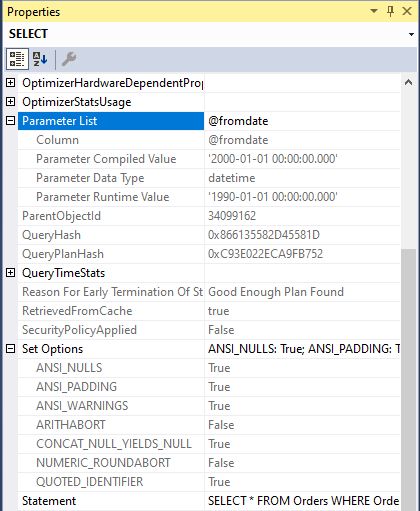 Query-plan Properties